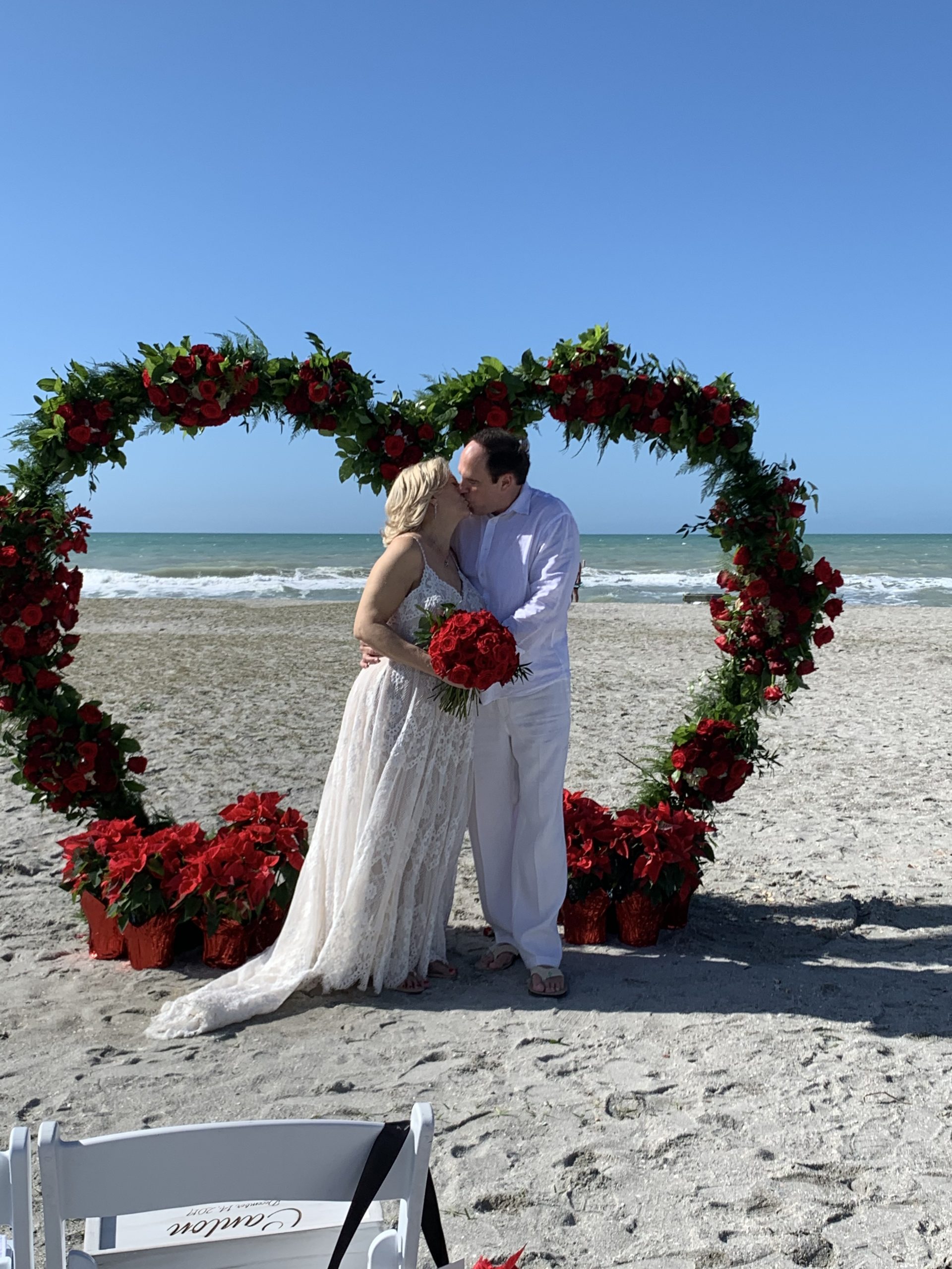 Wedding Decor in Heart Style
